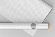 Gift Wrapping Paper Mockup, a Packaging Mockup by Custom.scene (Thumbnail 2 of 2)