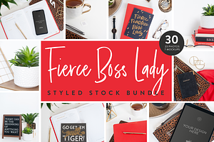 Fierce Boss Lady Styled Stock Bundle