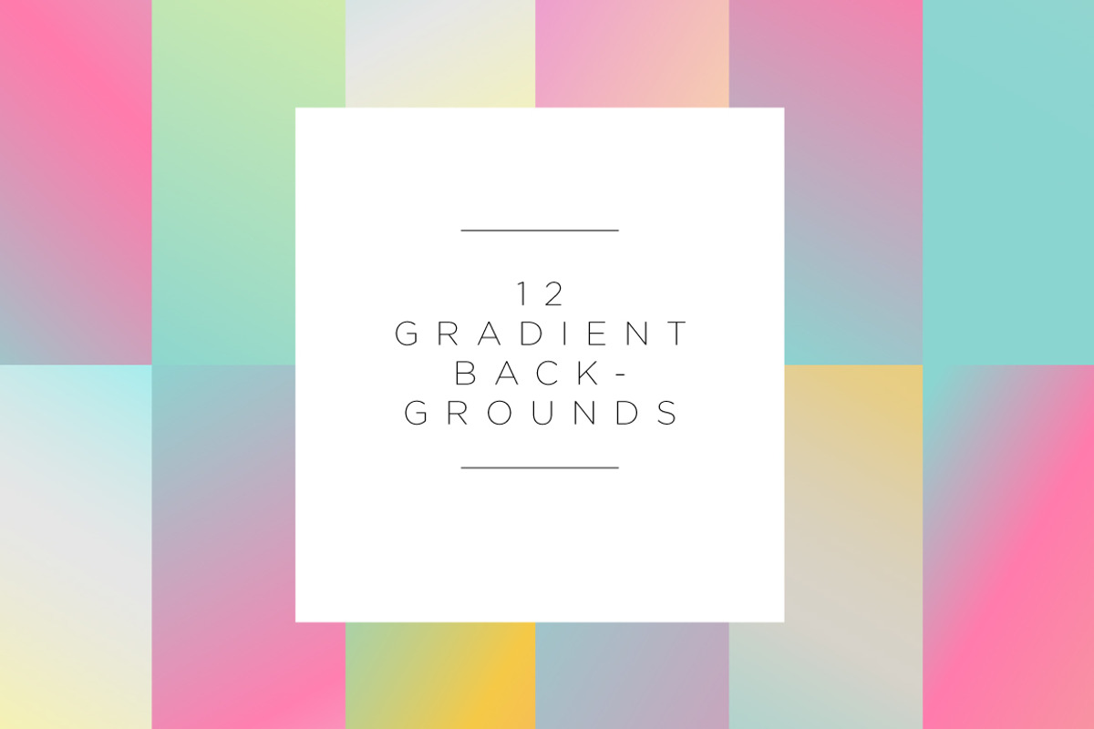 Gradient Backgrounds | Multicoloured, a Texture Graphic by The Alchemy of Design (Photo 1 of 9)