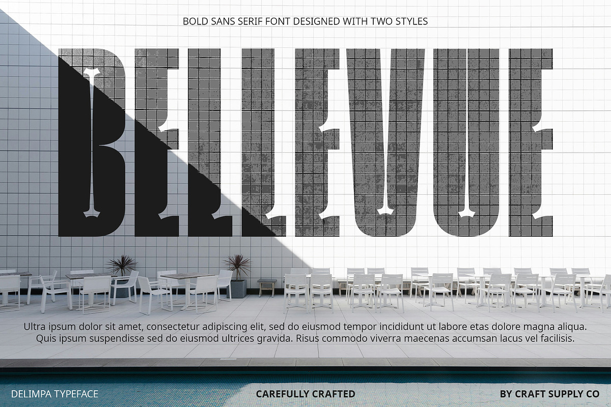 Delimpa – Inktrap Font, a Sans Serif Font by Craft Supply Co. (Photo 7 of 8)