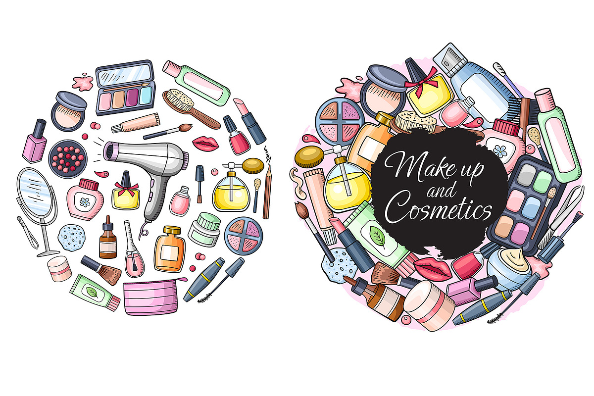 Make up and cosmetics design kit, an Object Illustration by Artspace (Photo 3 of 3)