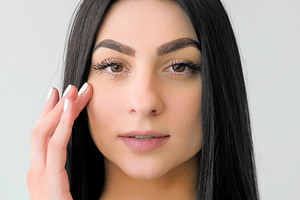 Wellness portrait flawless face woman skin facial, a Person Photo by Photo Drive Studio