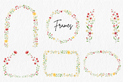 Wildflowers Watercolor Bundle, a Decorative Illustration by An Design (Thumbnail 5 of 8)