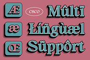 Felonia 3D, a Serif Font by Craft Supply Co. (Thumbnail 3 of 8)
