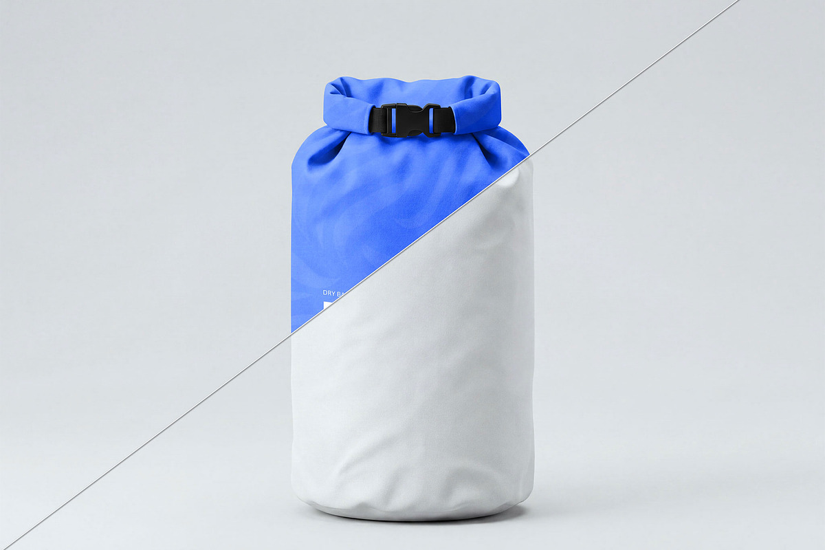 Dry Bag Mockup Template, an Advertising Mockup by graphypix (Photo 3 of 4)