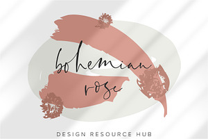 Bohemian Rose Procreate Palette