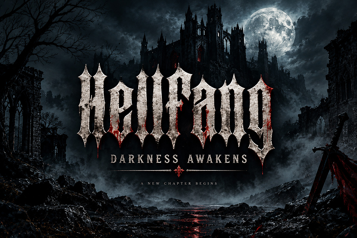 Hellfang, a Blackletter Font by Wow Magic (Photo 4 of 7)