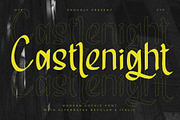 Castlenight, a Blackletter Font by Integritype Studio (Thumbnail 1 of 15)