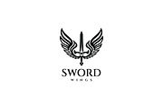 Sword Wings Logo, a Branding & Logo Template by yopie (Thumbnail 3 of 3)
