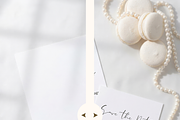 Invitation & RSVP Card Set Mockup, an Advertising Mockup by Serenefeeling (Thumbnail 5 of 7)