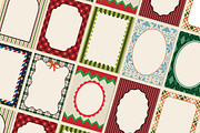 Cozy Christmas Patterns & Frames, a Pattern Graphic by AnnArt (Thumbnail 7 of 9)