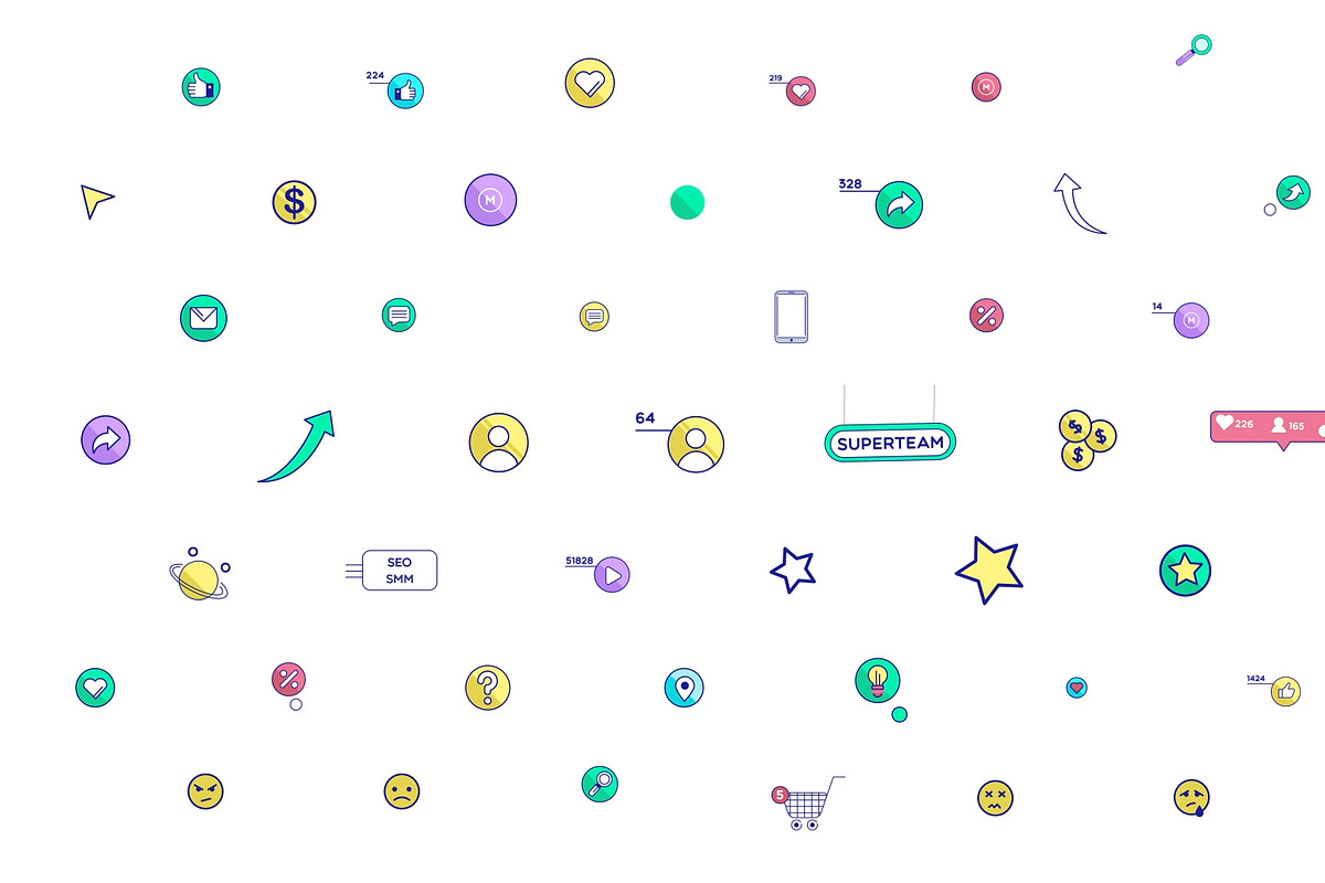 UI Icons Pack for DaVinci Resolve, a Templates & Theme by 2dfx (Photo 1 of 2)