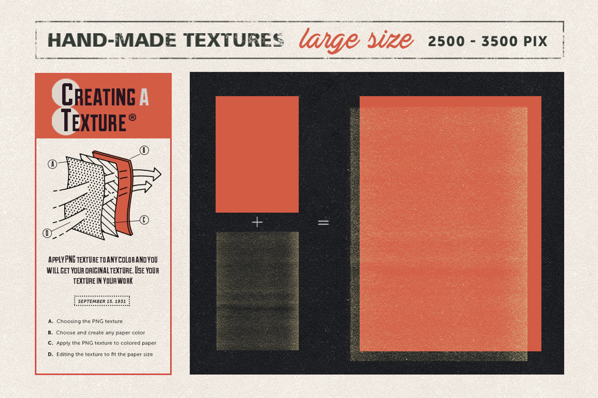 Retro Paper Set, a Texture Graphic by Retro Machine (Photo 8 of 8)