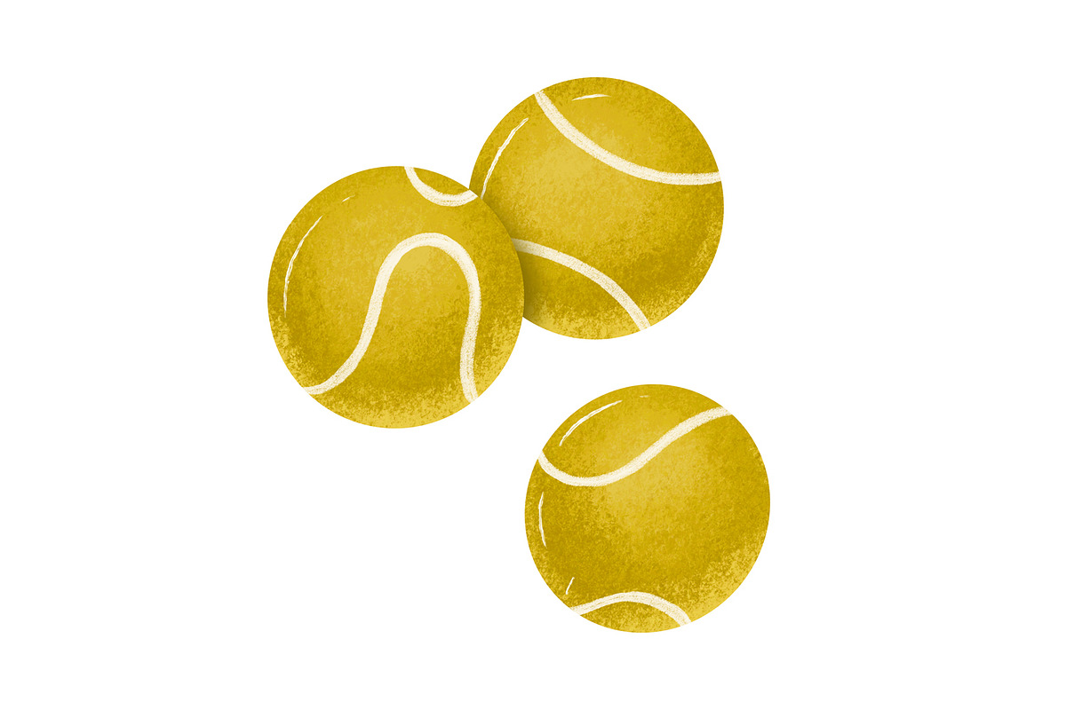 WINNER’S COURT – Hand-Drawn Tennis, an Object Graphic by the_myro (Photo 5 of 11)