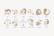 Zodiac Illustrations, an Animal Illustration by line & plane (Thumbnail 8 of 10)