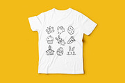 Easter Doodle elements design., a Decorative Illustration by kaisorn (Thumbnail 6 of 7)