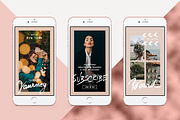 Rose Gold ANIMATED Instagram Stories, a Social Media Template by SilverStag Type Foundry (Thumbnail 13 of 19)