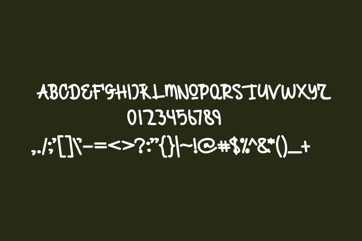 Tovers Cokes - Font, a Handwritten Font by artchiles_design (Photo 4 of 5)