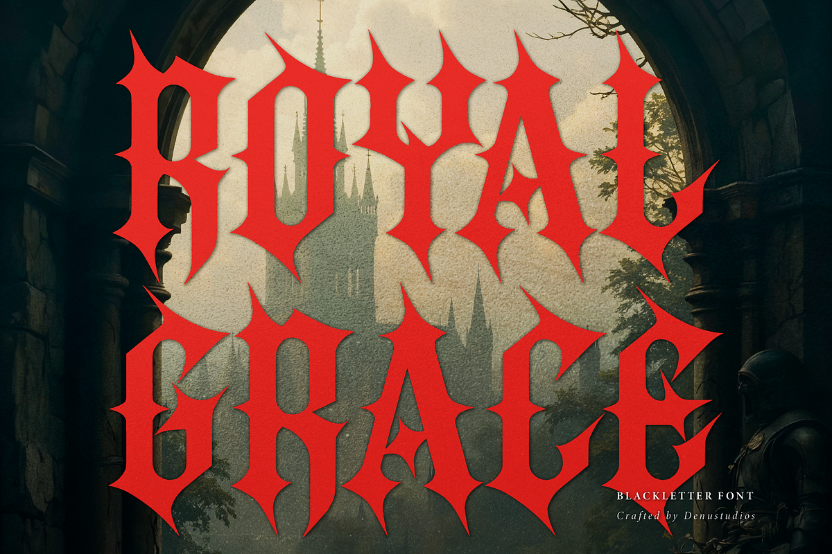 Tonduk | Blackletter Font, a Blackletter Font by Denustudios (Photo 4 of 12)