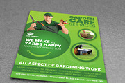 Garden Services Flyer Template, a Flyer Template by OWPictures (Thumbnail 2 of 4)