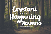 Bosskuy, a Script Font by twinstd (Thumbnail 7 of 11)
