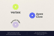 Vertex Branding Kit, a Branding & Logo Template by 4to Pixel (Thumbnail 3 of 6)