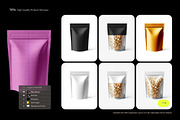 Transparent Granola Packaging Pouch, a Household Mockup by TIFFS (Thumbnail 4 of 5)