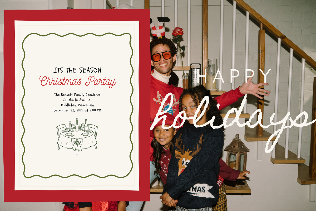 Christmas Frames Whimsy Set, a Seasonal Illustration by digital.incubator.yum (Photo 4 of 18)
