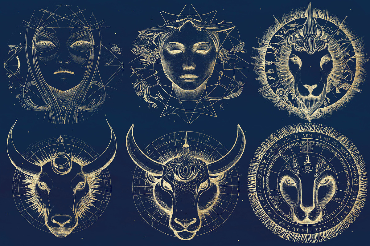 Magic Circles PS Brush & Clipart Set, a Brush Add-On by Paper Element (Photo 9 of 10)