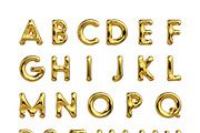 Foil Balloon Letters Set, an Object Graphic by Kotulsky Mockups (Thumbnail 2 of 4)
