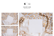 Oh Baby Shower Mockup Bundle, a Print Template by Neutral Mockups (Thumbnail 5 of 9)