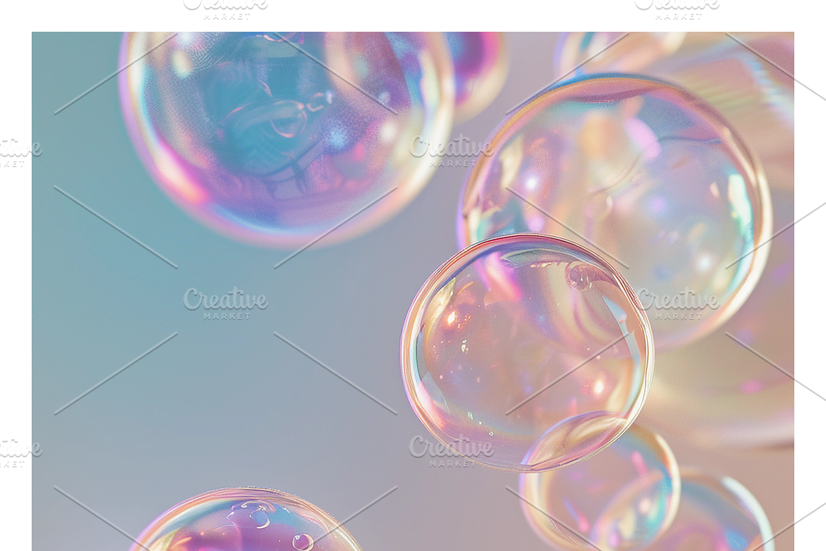 Buri Co - Iridescent Soap Bubbles, a Decorative Illustration by milatovar (Photo 21 of 22)