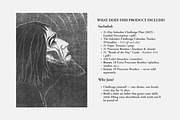The Inktober Challenge Procreate Kit, a Brush Add-On by Digi Life (Thumbnail 3 of 8)