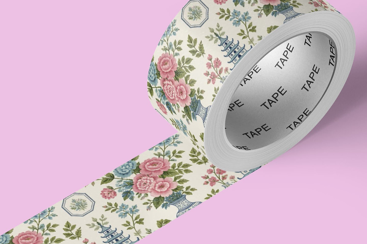 Chinoiserie Floral Seamless Pattern, a Pattern Graphic by elif (Photo 4 of 9)