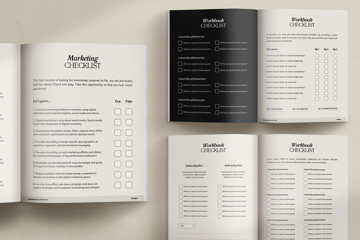 SERE / 2in1 Ebook & Workbook Kit, a Magazine Template by Wildnun Studio (Photo 23 of 45)
