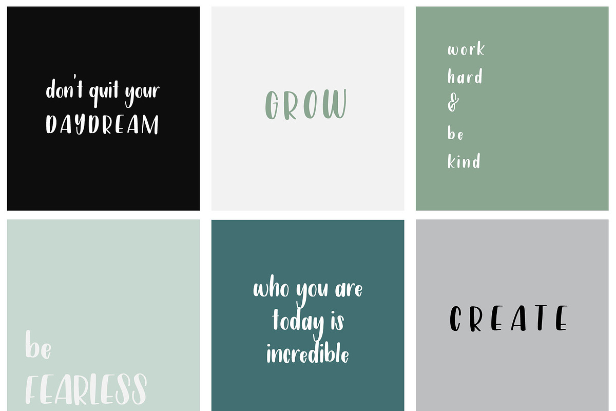 Hudson Sans Hand Lettered Typeface preview 2