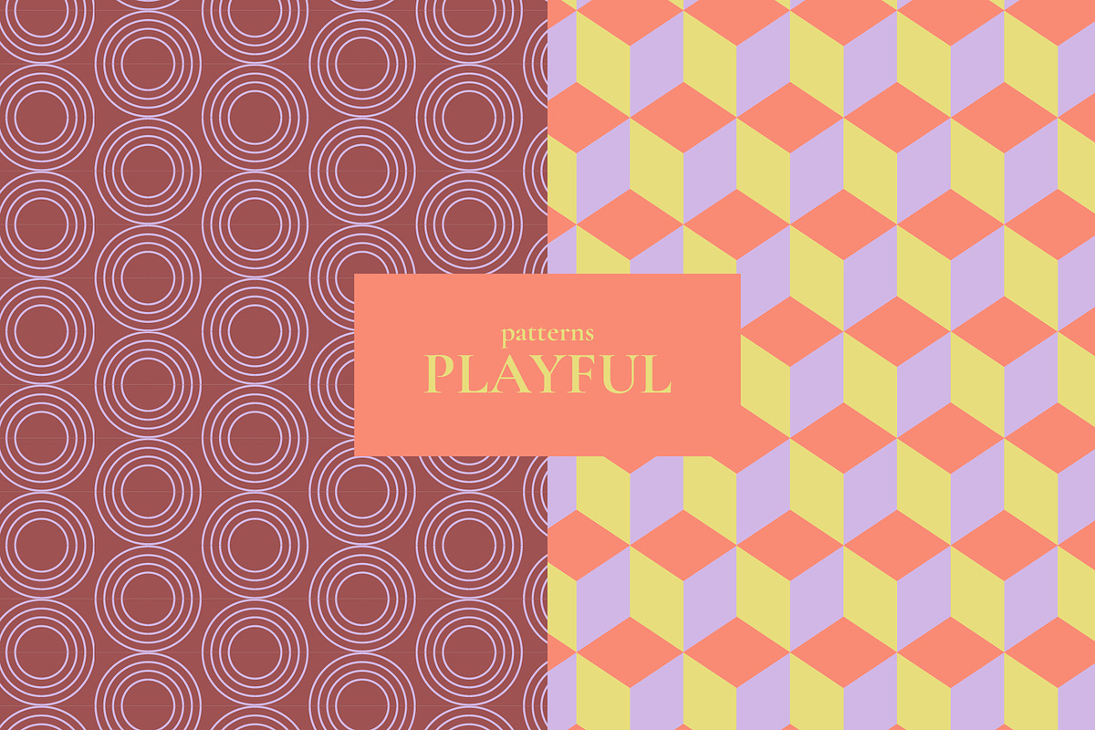 Seamless Geometric Patterns, a Pattern Graphic by Léo Alexandre (Photo 20 of 22)
