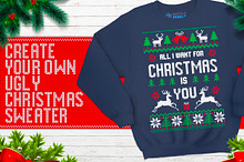 Christmas Knitted Font
