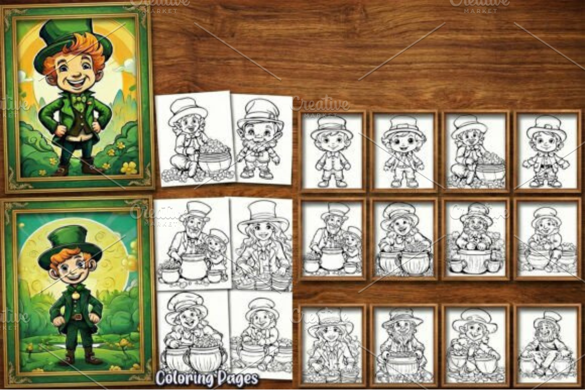 600 St.Patrick’s Day Bundle Book, a Seasonal Illustration by Design Station (Photo 3 of 3)