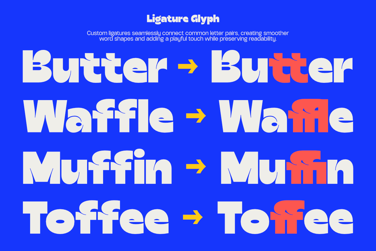 NV BEGO – Chunky Display Font, a Sans Serif Font by Novaratype (Photo 5 of 10)