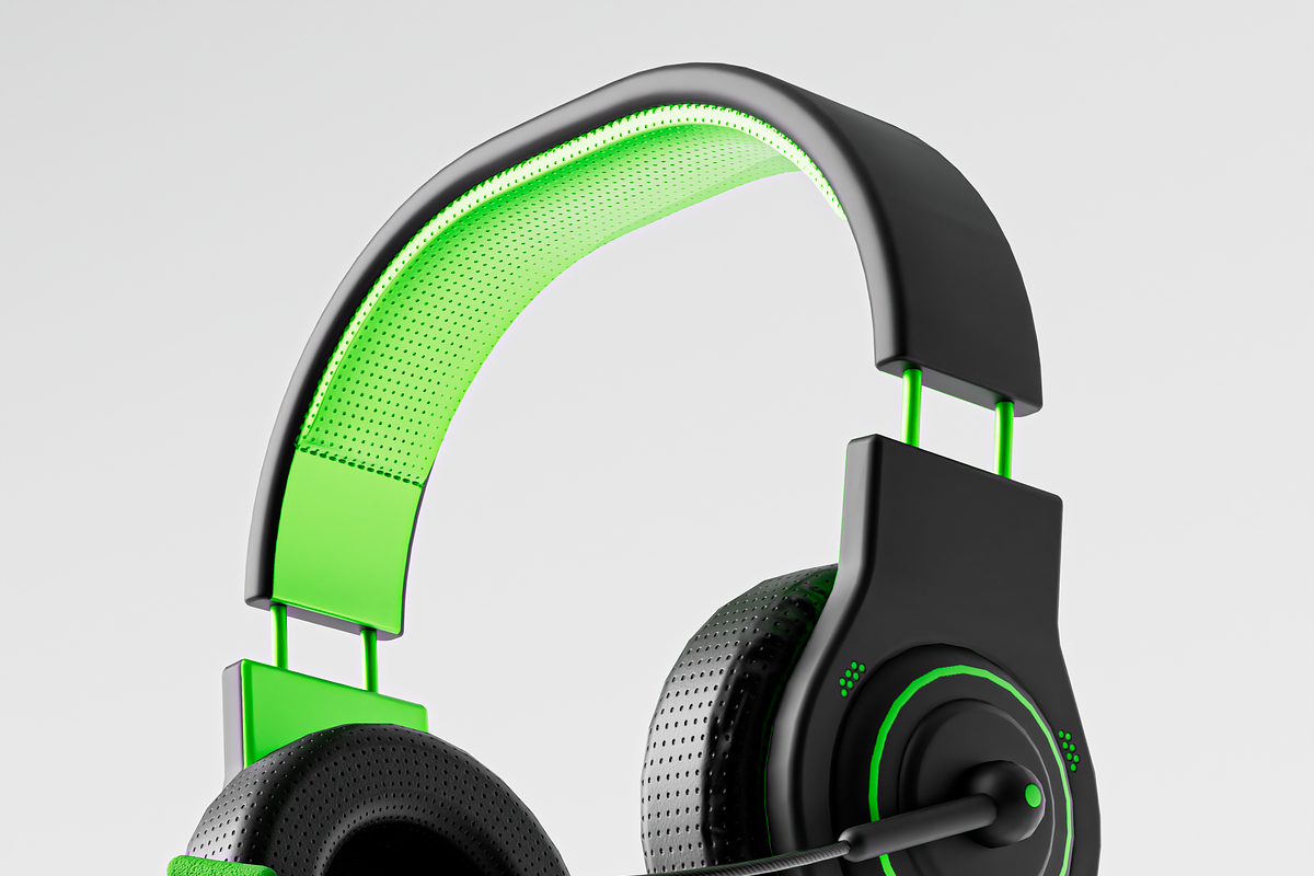 Headphones, an Object 3D Model by Snji | 3D Models (Photo 4 of 9)