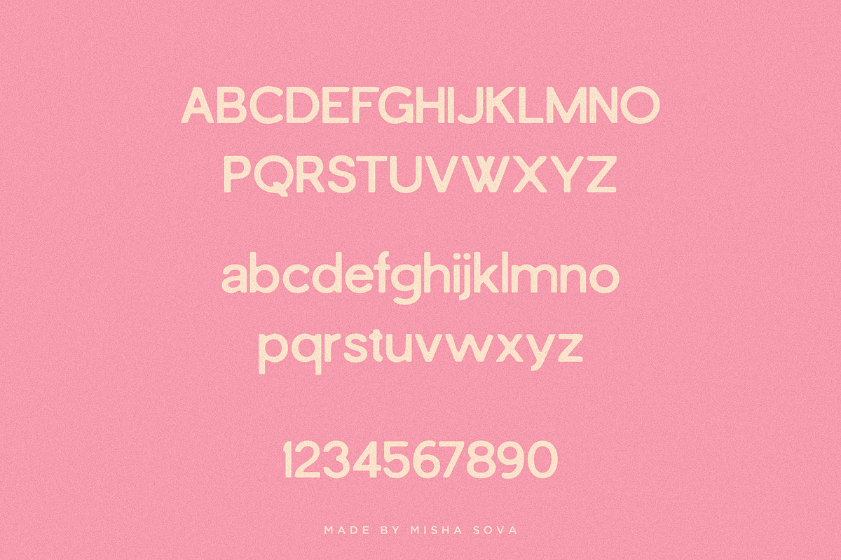 Girlish Waves - Summer Sans, a Sans Serif Font by Misha Sova (Photo 11 of 12)