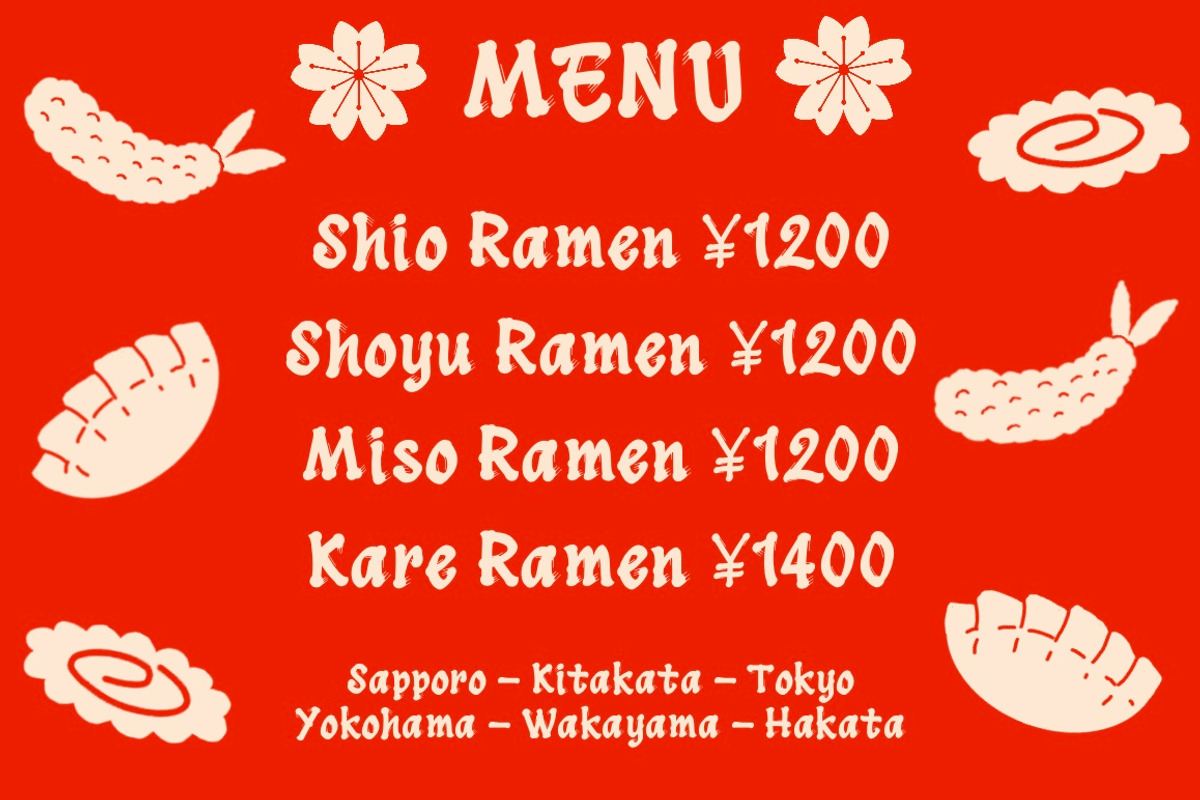 Hitoru Ramen Font, a Font by Kreasi Malam (Photo 3 of 4)