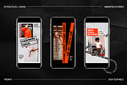 Trendy Animated IG Stories Ps, Canva, a Social Media Template by Marie T (Thumbnail 4 of 13)