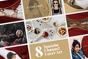 Beauty Vlogger Youtube Channel Art, a Social Media Template by Louds Studio (Thumbnail 1 of 10)