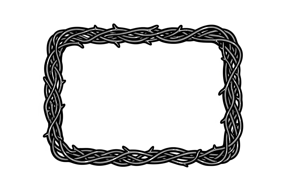 Rustic Rectangle Frame Bundle, an Illustration by Creativeshirt (Photo 9 of 51)