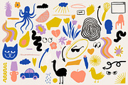 Naive Art Clipart + Posters, an Object Graphic by angelainthefields (Thumbnail 7 of 17)