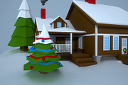 Low Poly House, an Architecture 3D Model by Midgardians (Thumbnail 4 of 14)