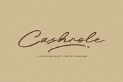 Cashrole Script, a Script Font by khurasan (Thumbnail 1 of 7)