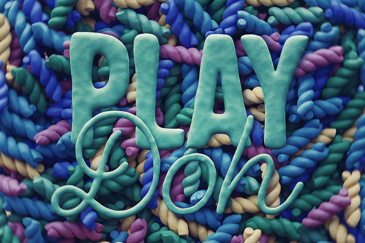 Plasticine Typography Creator, a Background Graphic by TVartworks (Photo 6 of 42)